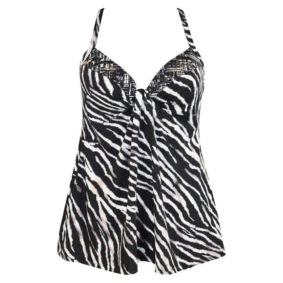 Miraclesuit NWT Women's Marina Tankini Top Swimsuit Underwire 10 - Picture 2 of 7